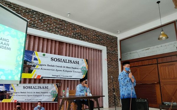 Sosialisasi KMA 719 Tentang Penyelenggaaan Pelaksanaan Ibadah Umrah Pada Masa Pandemi Covid -19