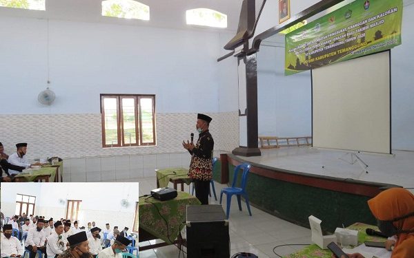 Pengukuhan PC DMI Kecamatan Kranggan dan Pelatihan Pemulasaran Jenazah Bagi Takmir Masjid