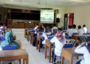 Kepala Kemenag Ikuti Halal Bi Halal secara Virtual