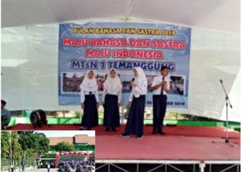 Sambut Bulan Bahasa, MTs Negeri 1 Temanggung Gelar Beberapa Lomba