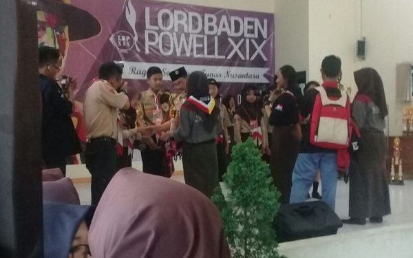 MTsN Kedu Raih Kejuaraan Lomba Kepramukaan Tingkat Penggalang SMP/MTs Lord Baden Powell
