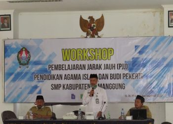 Workshop Pembelajaran Jarak Jauh Guru PAI dan Budi Pekerti