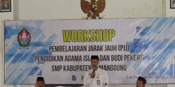 Workshop Pembelajaran Jarak Jauh Guru PAI dan Budi Pekerti