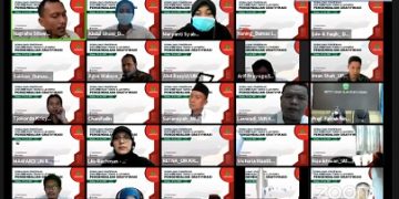 Kepala Kemenag Ikuti Zoom Meeting Sosialisasi Pengendalian Gratifikasi