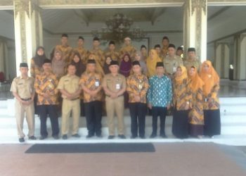 Bupati Melepas Kontingen MTQ Pelajar KabupatenTemanggung Tahun 2019