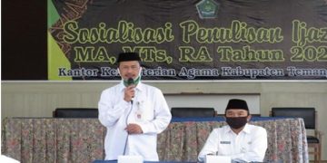 Sosialisasi Penulisan Ijazah Madrasah