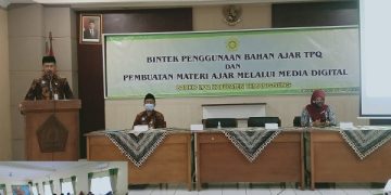 Bintek Penggunaan Buku Bahan Ajar LPQ dan Pembuatan Materi Ajar Melalui Media Digital