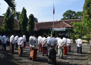 Upacara Bendera Peringatan Hari Santri ditengah Pandemi Covid-19
