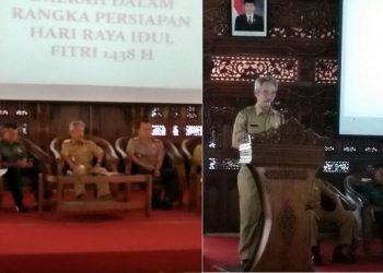 Rakor Pengamanan Hari Raya Idul Fitri 1438 H