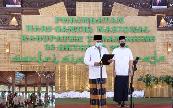Peringatan Hari Santri Nasional Tahun 2021 Kabupaten Temanggung