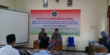 Penutupan DDLK Penyuluh Agama Islam Non PNS Kankemenag Kabupaten Temanggung