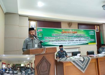Sosalisasi Pembangunan ZI  Menuju WBBM