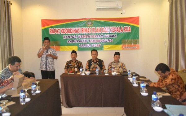 Pokjahulu Kantor Kementerian Agama Kabupaten Temanggung Terbentuk