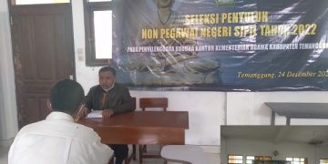 Kankemenag Kab. Temanggung Gelar Seleksi Penyuluh Agama Buddha Non PNS