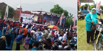 Guru RA Soropadan Raih Hadiah Utama Gerak Jalan Santai