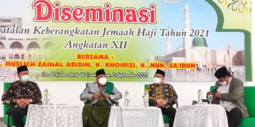 Diseminasi Pembatalan Keberangkatan Haji Tahun 2021 Angkatan XII
