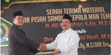 Serah Terima dan Pisah Sambut Kepala MAN Temanggung