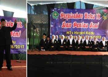 Pentas Seni Perpisahan Kelas IX MTsN Kedu
