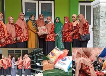 DWP Kemenag Kab. Temanggung Berbagi Sembako dan Nasi Kotak