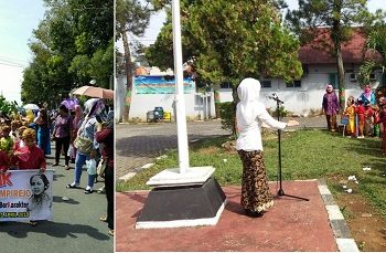 Anak-Anak RA Meramaikan Peringatan Hari Kartini