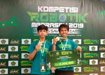 MAN Temanggung Juara 1 Nasional Kompetisi Robotik Madrasah 2019
