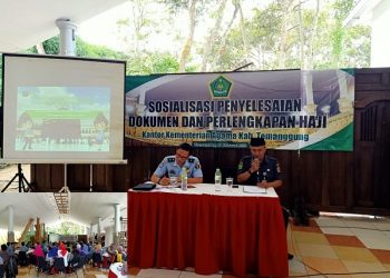 Sosialisasi Penyelesaian Dokumen dan Perlengkapan Haji
