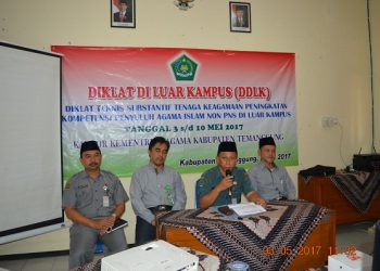 Diklat Sebagai Upaya Peningkatan Kompetensi Penyuluh Agama Islam Non PNS