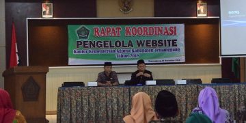 Rapat Koordinasi Pengelola Website
