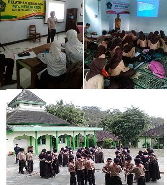 Pelatihan Jurnalistik, PMR Dan Dianpinru Siswa-Siswi MTsN Kedu