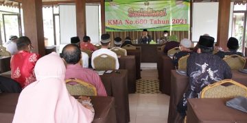 Sosialisasi KMA Nomor 660 Tahun 2021
