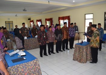 Pengukuhan Kepala MIN, Kaur TU MAN dan Kaur TU MTsN