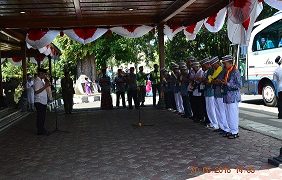 Pelepasan Keberangkatan Jamaah Haji Kloter 32 Kabupaten Temanggung