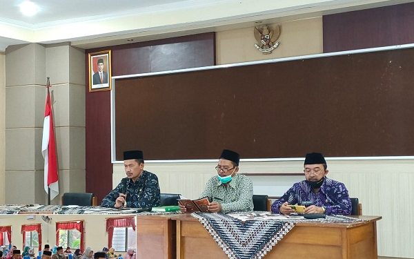 Awal Ramadhan 1442 H ASN Kemenag Kab. Temanggung Gelar Khotmil Qur'an