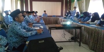 Rapat Evaluasi Pembangunan ZI  Kemenag Kab. Temanggung