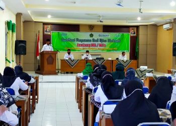 Sosialisasi Penyusunan Soal Ujian Madrasah Kankemenag Kab. Temanggung