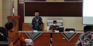 Seksi Pendidikan Madrasah Kemenag Kab. Temanggung Gelar Rakor Bersama