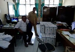 Pengambilan Air Zam-Zam Di Kantor Kemenag Kab. Temanggung