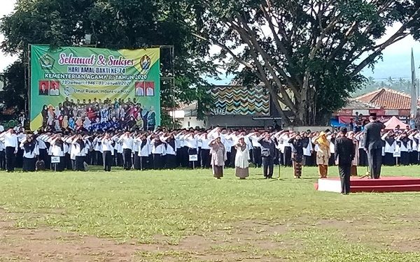 Upacara Bendera HAB ke-74 Kementerian Agama Kabupaten Temanggung