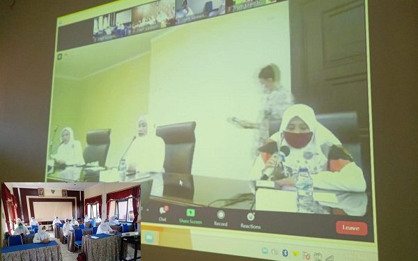 DWP Kemenag Temanggung Ikuti Peringatan Isra' Mi'raj secara Virtual