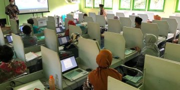 ASN Kementerian Agama Kab. Temanggung Ikuti Ujian Sertifikat Ahli Pengadaan