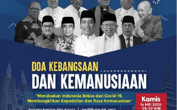Hari Doa Sedunia, Pemerintah Gelar Doa Kebangsaan dan Kemanusiaan
