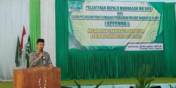 Pelantikan Kepala Madrasah di Lembaga Pendidikan Ma'arif NU