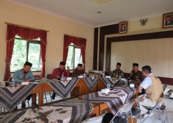 Cegah Penularan Covid 19 Kemenag Gelar Rapat Gugus Keagamaan Kab. Temanggung