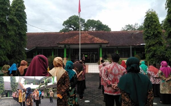 ASN Kemenag Lakukan Penghormatan Bendera dan Doa Setiap Tanggal 17
