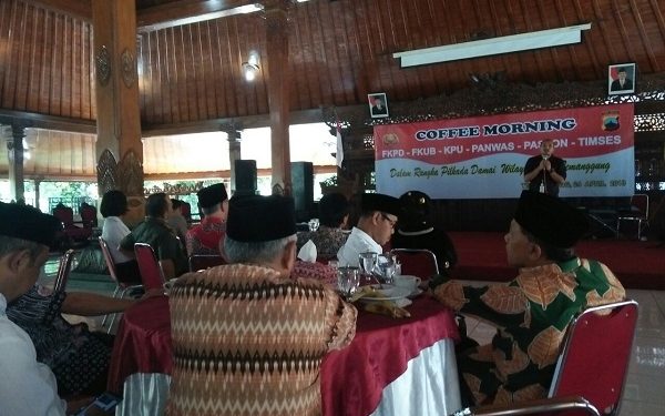 Coffee Morning Bersama FKUB, FKPD, Panwas dan Paslon