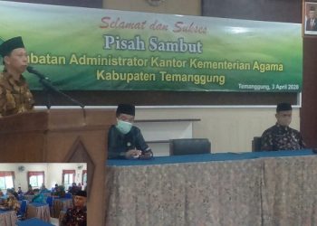 Pisah Sambut Kepala Kantor Kemenag Kab.Temanggung