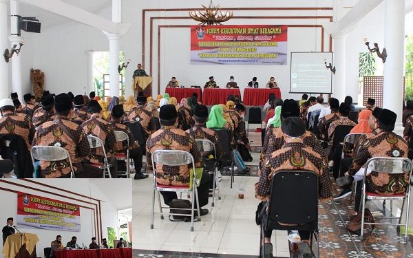 Sarasehan Penyuluh Agama Lintas Agama