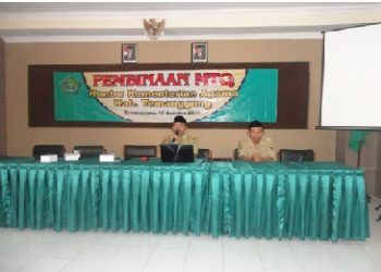 Pembinaan MTQ Tahun 2016 Kantor Kementerian Agama Kabupaten Temanggung