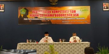 Peningkatan Kompetensi SDM Penyuluh Agama Buddha Non PNS di Lingkungan Kemenag Kab. Temanggung