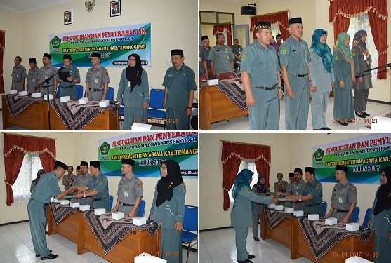 Pengukuhan  Pengawas Madrasah Kankemenag Kabupaten Temanggung